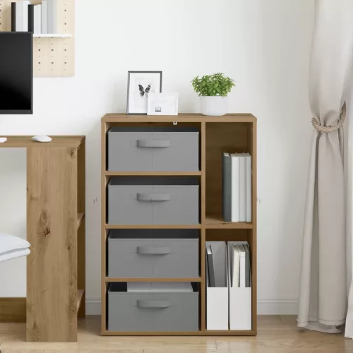  Széf fiókkal Artisan tölgy 60 x 33,5 x 84 cm