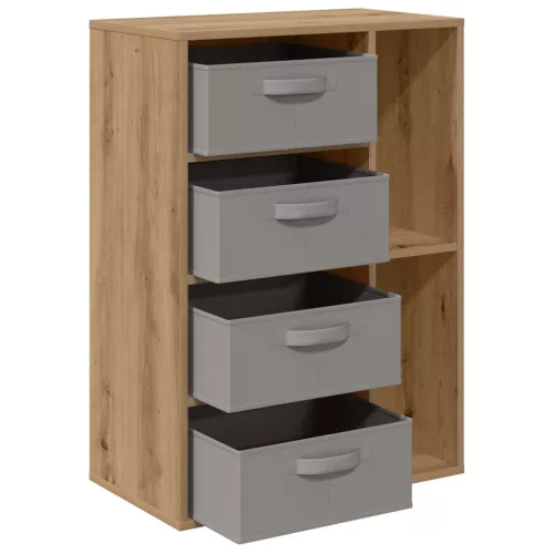  Széf fiókkal Artisan tölgy 60 x 33,5 x 84 cm