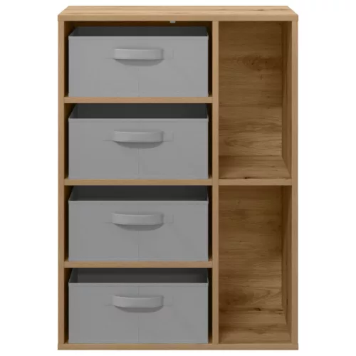  Széf fiókkal Artisan tölgy 60 x 33,5 x 84 cm