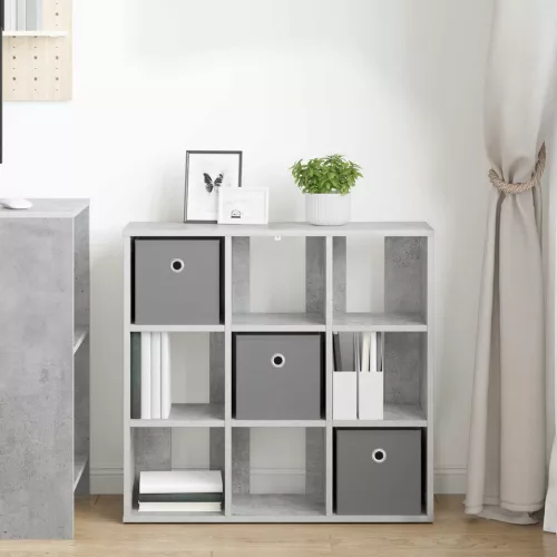  Széf fiókkal Beton Szürke 73,5 x 24 x 69,5 cm