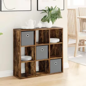  Széf fiókkal Füstölt tölgy 73,5 x 24 x 69,5 cm