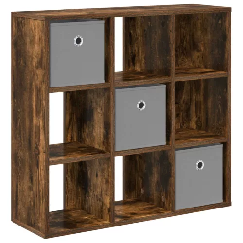  Széf fiókkal Füstölt tölgy 73,5 x 24 x 69,5 cm