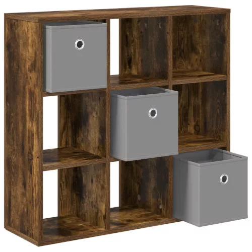  Széf fiókkal Füstölt tölgy 73,5 x 24 x 69,5 cm