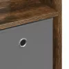  Széf fiókkal Füstölt tölgy 73,5 x 24 x 69,5 cm