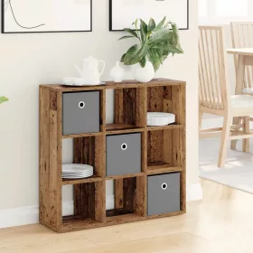  Széf fiókkal Öreg fa 73,5 x 24 x 69,5 cm