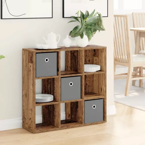  Széf fiókkal Öreg fa 73,5 x 24 x 69,5 cm