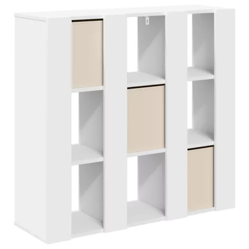  Széf fiókkal Fehér 88,5 x 29 x 84,5 cm