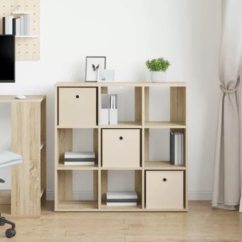  Széf fiókkal Sonoma tölgy 88,5 x 29 x 84,5 cm