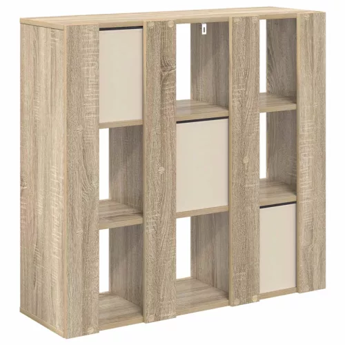  Széf fiókkal Sonoma tölgy 88,5 x 29 x 84,5 cm