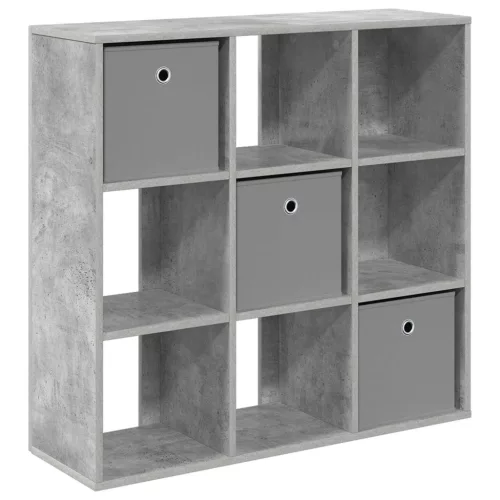  Széf fiókkal Beton Szürke 88,5 x 29 x 84,5 cm