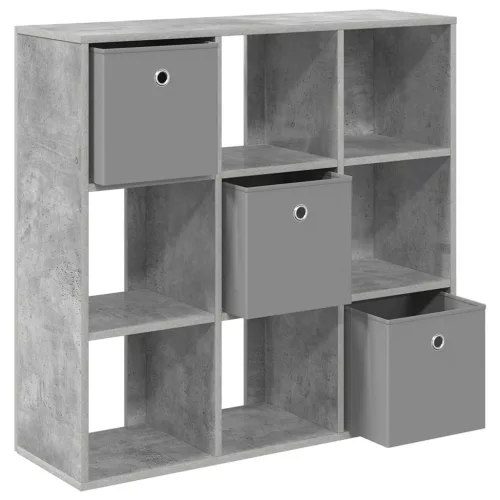  Széf fiókkal Beton Szürke 88,5 x 29 x 84,5 cm