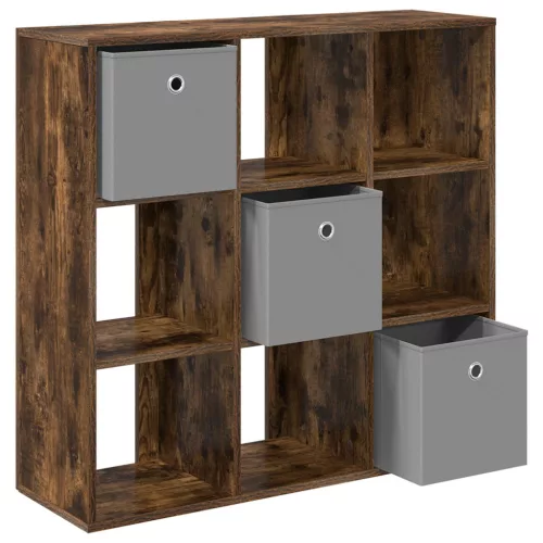  Széf fiókkal Füstölt tölgy 88,5 x 29 x 84,5 cm