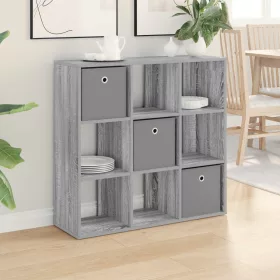  Széf fiókkal Szürke Sonoma 88,5 x 29 x 84,5 cm