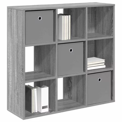  Széf fiókkal Szürke Sonoma 88,5 x 29 x 84,5 cm