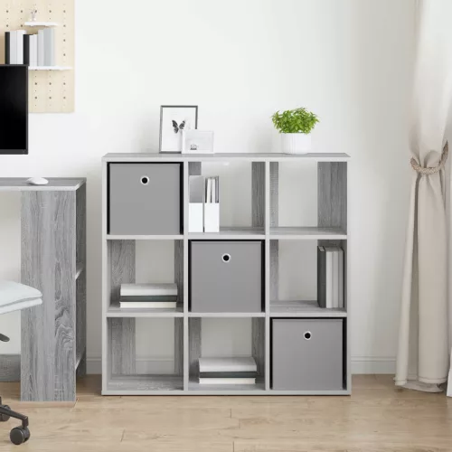  Széf fiókkal Szürke Sonoma 88,5 x 29 x 84,5 cm