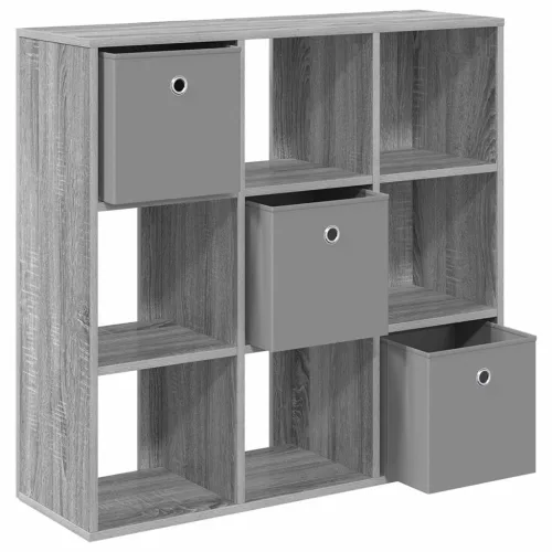  Széf fiókkal Szürke Sonoma 88,5 x 29 x 84,5 cm