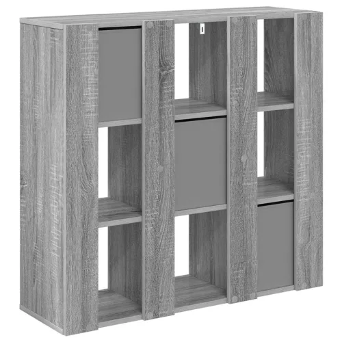  Széf fiókkal Szürke Sonoma 88,5 x 29 x 84,5 cm