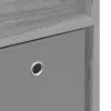  Széf fiókkal Szürke Sonoma 88,5 x 29 x 84,5 cm