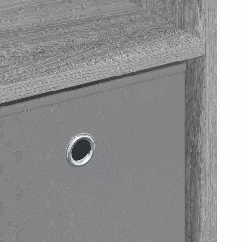  Széf fiókkal Szürke Sonoma 88,5 x 29 x 84,5 cm