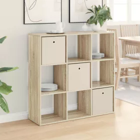  Széf fiókkal Sonoma tölgy 102 x 31 x 99,5 cm