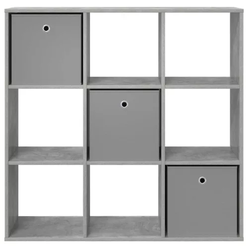  Széf fiókkal Beton Szürke 102 x 31 x 99,5 cm