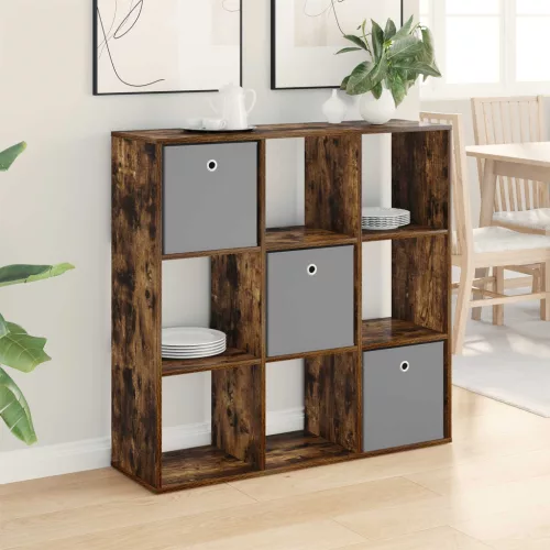  Széf fiókkal Füstölt tölgy 102 x 31 x 99,5 cm