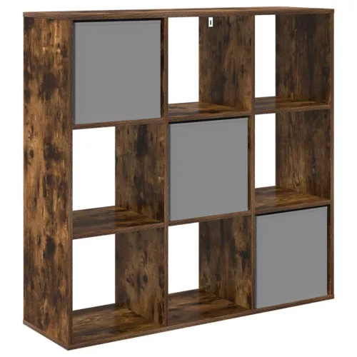  Széf fiókkal Füstölt tölgy 102 x 31 x 99,5 cm