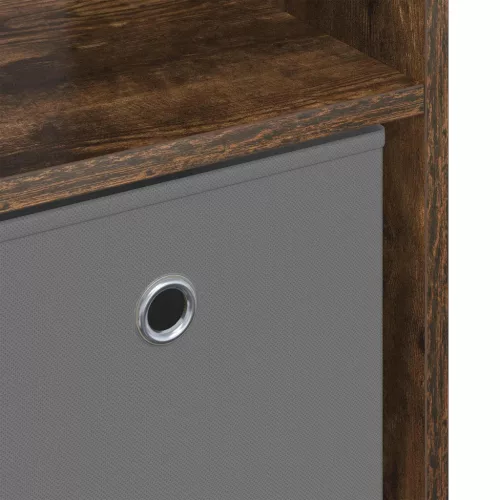  Széf fiókkal Füstölt tölgy 102 x 31 x 99,5 cm