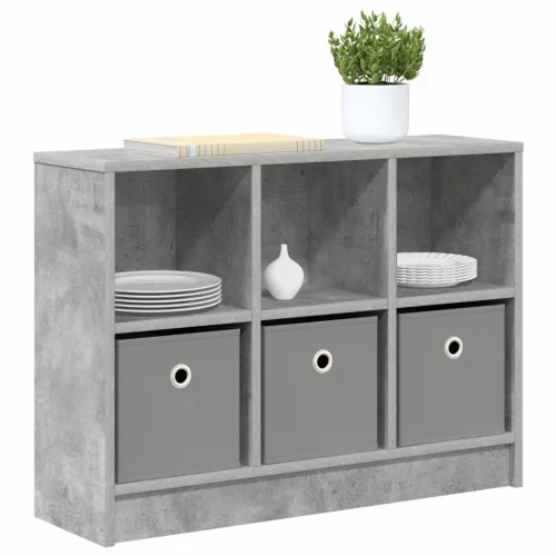  Széf fiókkal Beton Szürke 73,5 x 22,5 x 53,5 cm