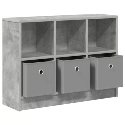  Széf fiókkal Beton Szürke 73,5 x 22,5 x 53,5 cm