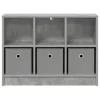  Széf fiókkal Beton Szürke 73,5 x 22,5 x 53,5 cm
