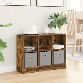  Széf fiókkal Füstölt tölgy 73,5 x 22,5 x 53,5 cm