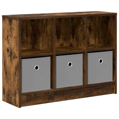  Széf fiókkal Füstölt tölgy 73,5 x 22,5 x 53,5 cm