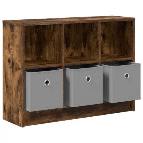  Széf fiókkal Füstölt tölgy 73,5 x 22,5 x 53,5 cm