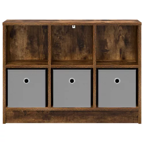  Széf fiókkal Füstölt tölgy 73,5 x 22,5 x 53,5 cm