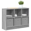  Széf fiókkal Szürke Sonoma 73,5 x 22,5 x 53,5 cm