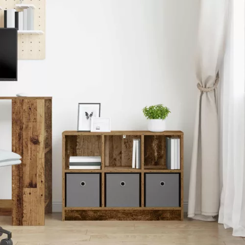  Széf fiókkal Öreg fa 73,5 x 22,5 x 53,5 cm