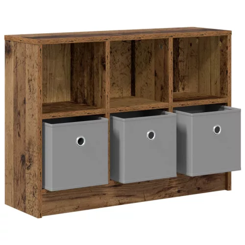  Széf fiókkal Öreg fa 73,5 x 22,5 x 53,5 cm