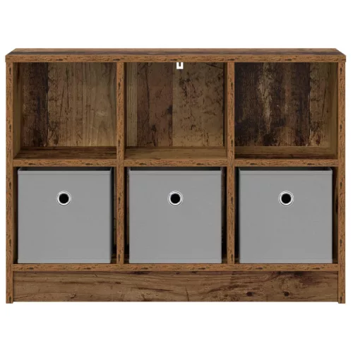  Széf fiókkal Öreg fa 73,5 x 22,5 x 53,5 cm