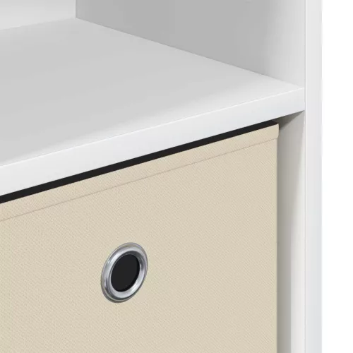  Széf fiókkal Fehér 88,5 x 27,5 x 63,5 cm