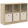  Széf fiókkal Sonoma tölgy 88,5 x 27,5 x 63,5 cm