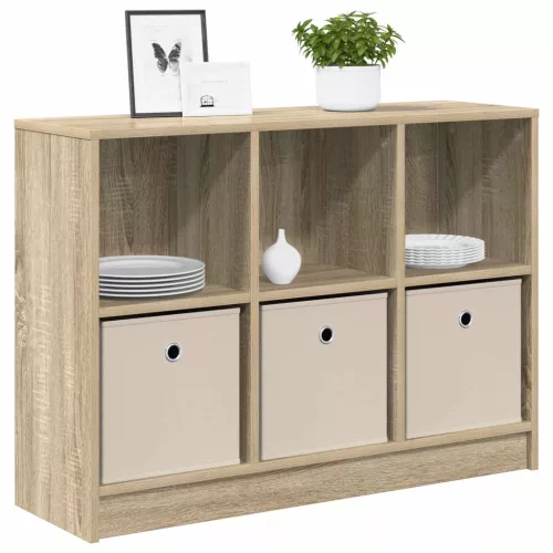  Széf fiókkal Sonoma tölgy 88,5 x 27,5 x 63,5 cm