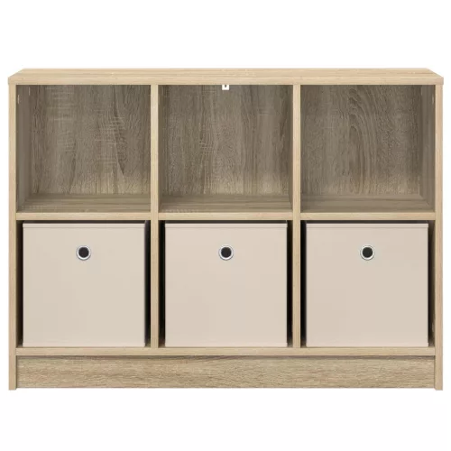  Széf fiókkal Sonoma tölgy 88,5 x 27,5 x 63,5 cm