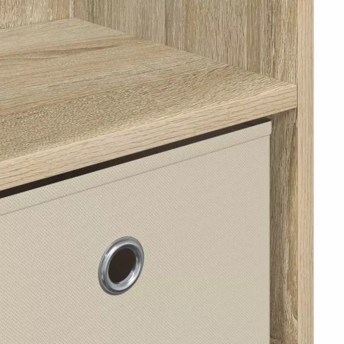  Széf fiókkal Sonoma tölgy 88,5 x 27,5 x 63,5 cm