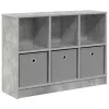  Széf fiókkal Beton Szürke 88,5 x 27,5 x 63,5 cm