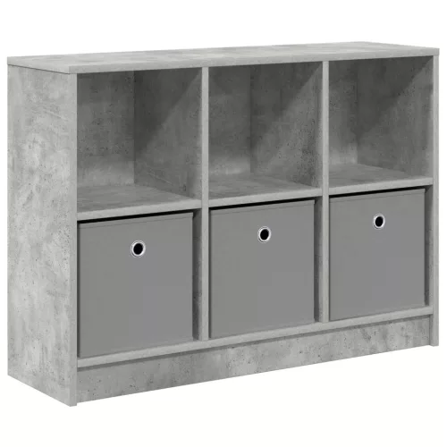  Széf fiókkal Beton Szürke 88,5 x 27,5 x 63,5 cm