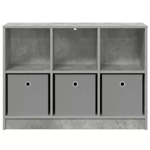  Széf fiókkal Beton Szürke 88,5 x 27,5 x 63,5 cm