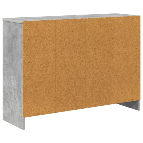  Széf fiókkal Beton Szürke 88,5 x 27,5 x 63,5 cm
