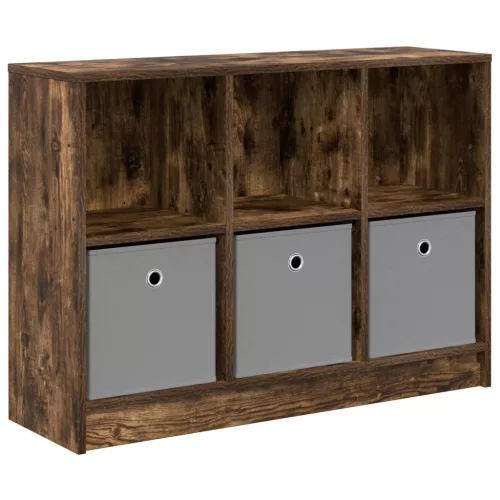  Széf fiókkal Füstölt tölgy 88,5 x 27,5 x 63,5 cm