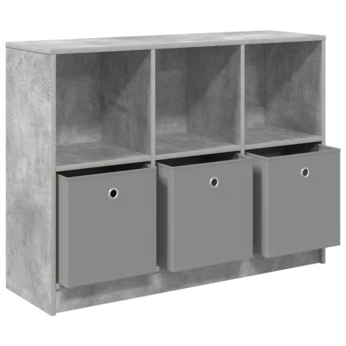  Széf fiókkal Beton Szürke 102 x 32 x 73,5 cm